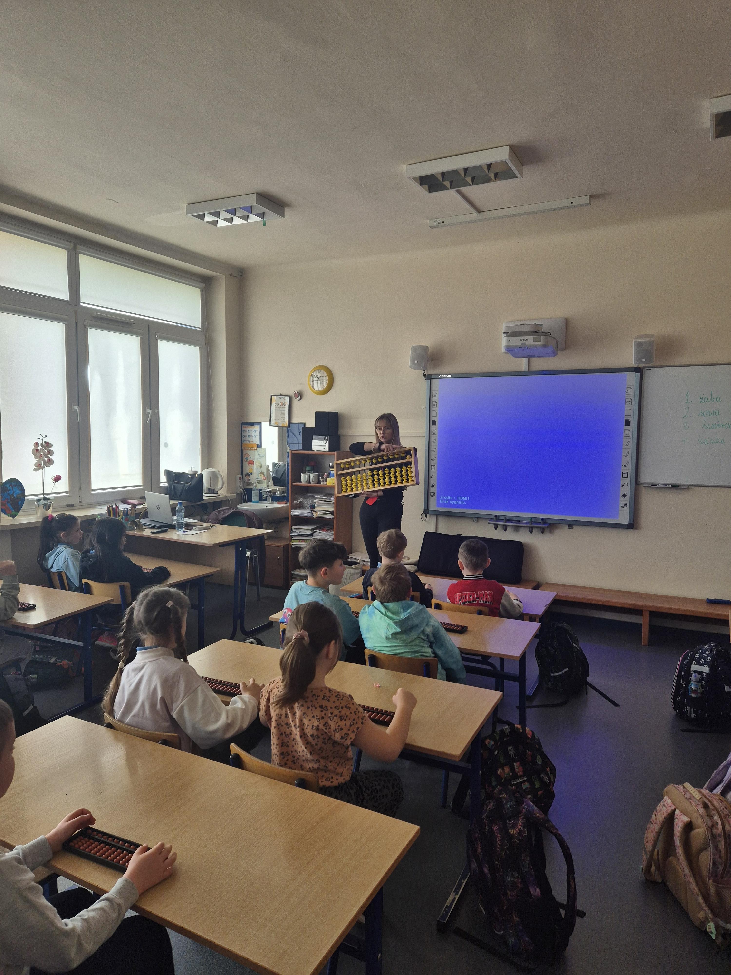 Prezentacja liczyła SOROBAN