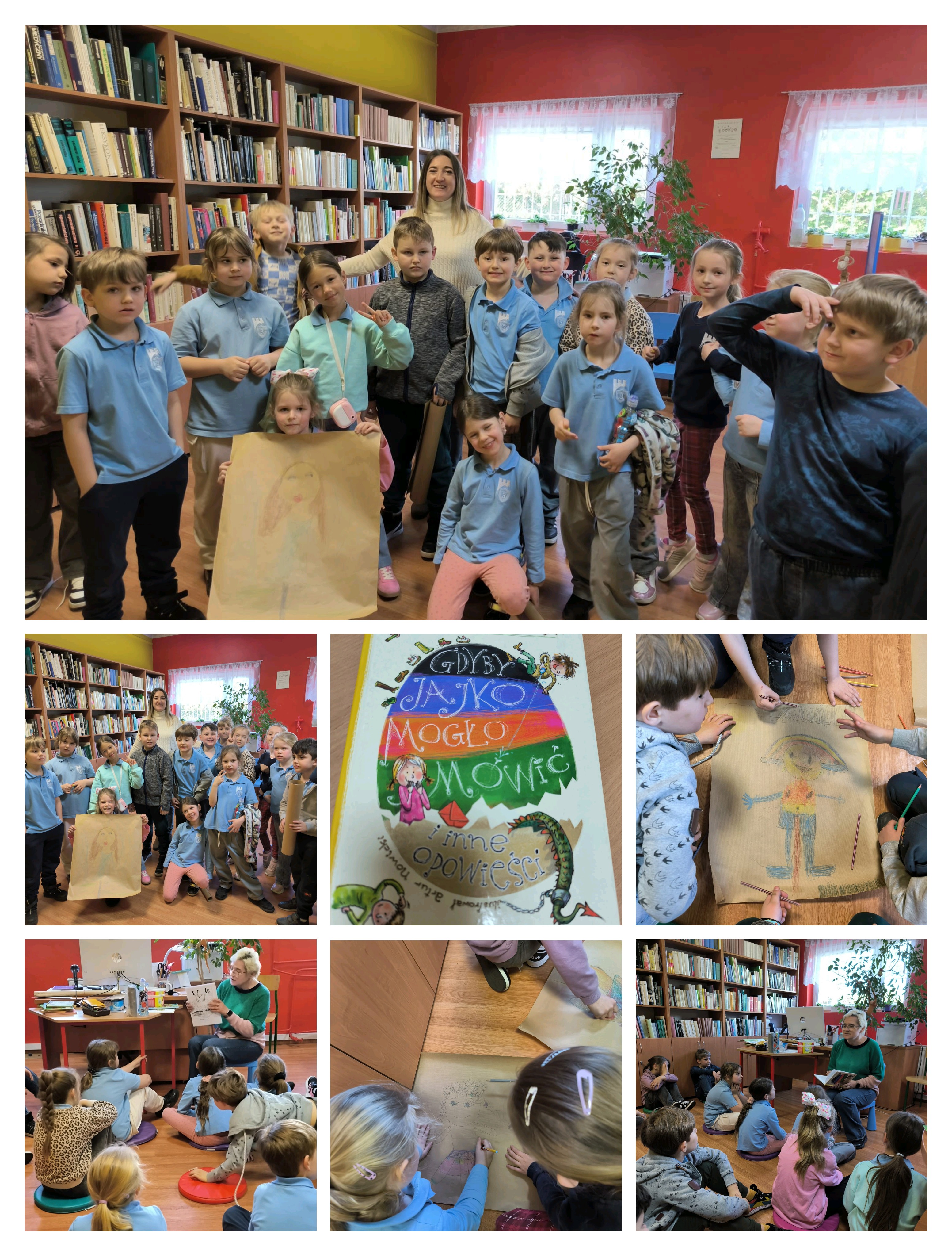Wiosenna wizyta w&nbsp;bibliotece