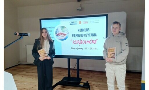 Zdjęcie do REJONOWY KONKURS &bdquo;KSIĄŻKA M&Oacute;WI&rdquo;