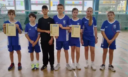 Zdjęcie do Drużynowe Mistrzostwa Zgierza Szk&oacute;ł Podstawowych w Badmintonie